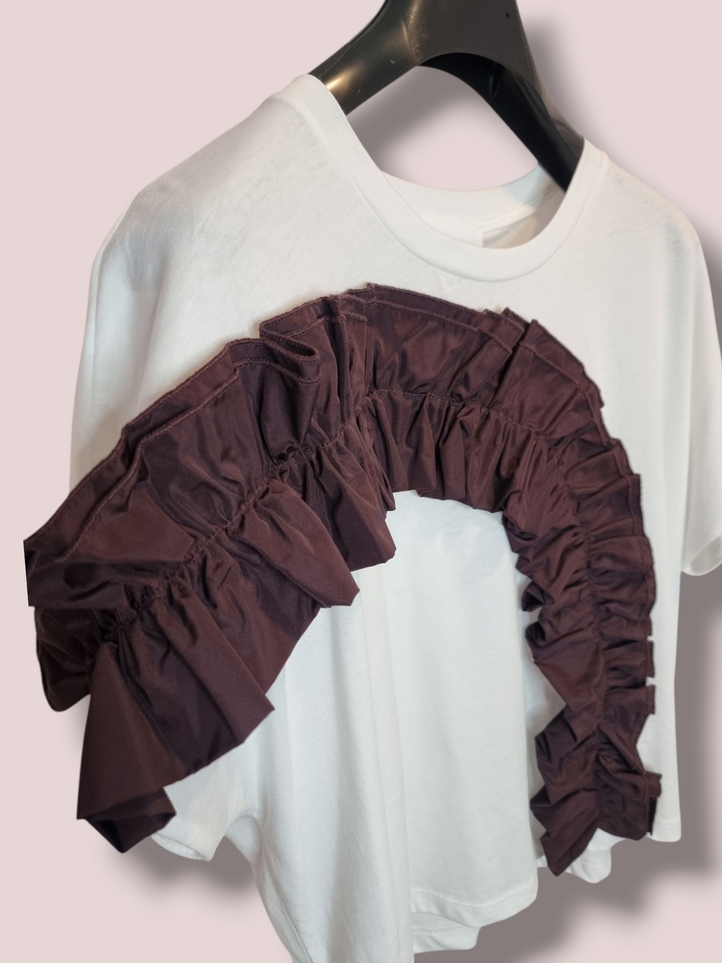 T-SHIRT ROUCHES