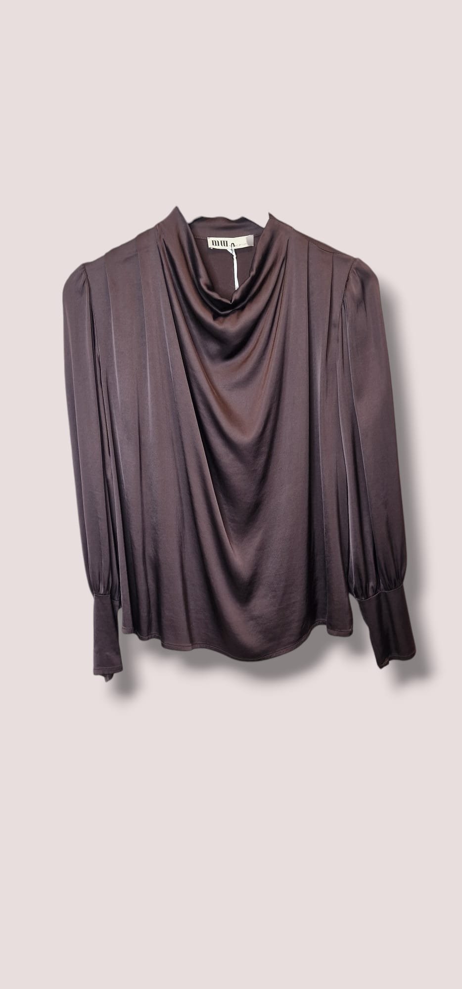 BLUSA VISCOSA EFFETTO RASO