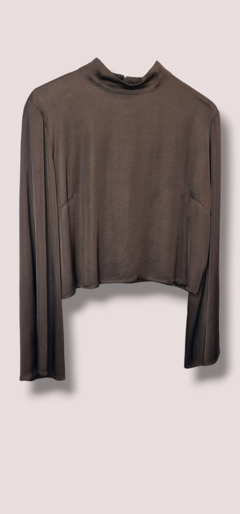 BLUSA VISCOSA EFFETTO RASO