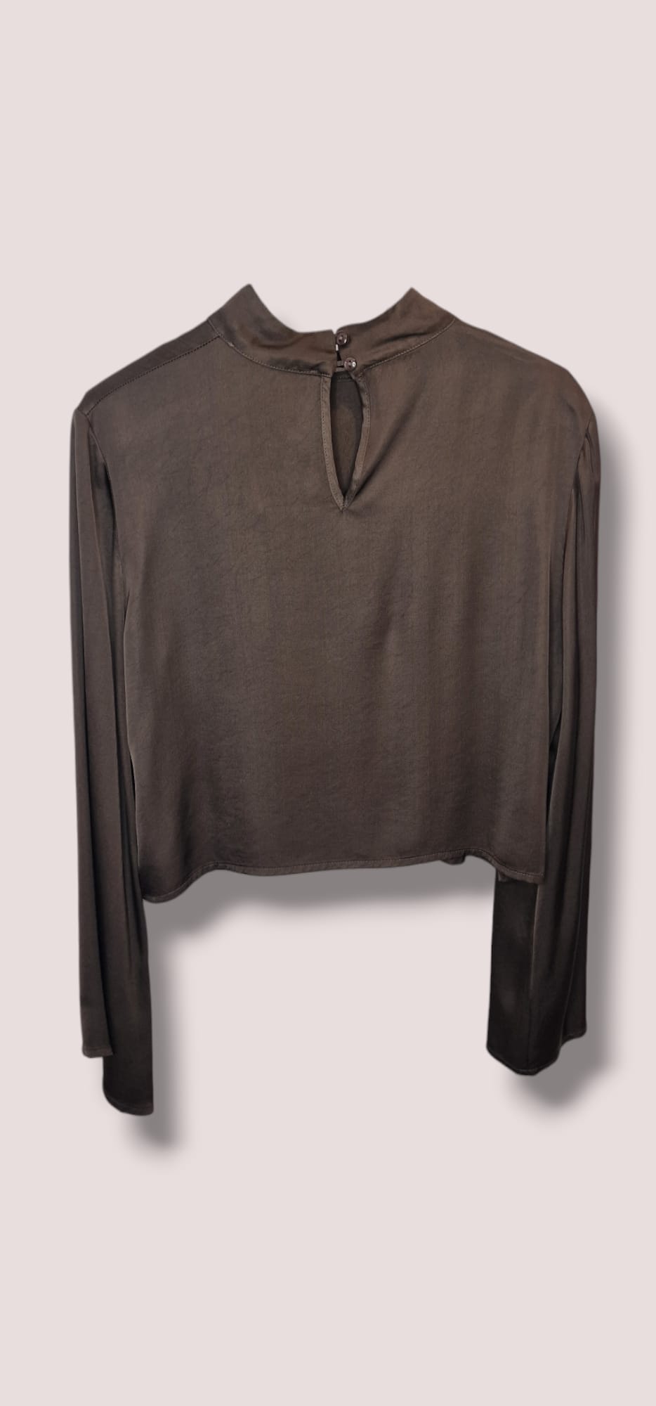 BLUSA VISCOSA EFFETTO RASO