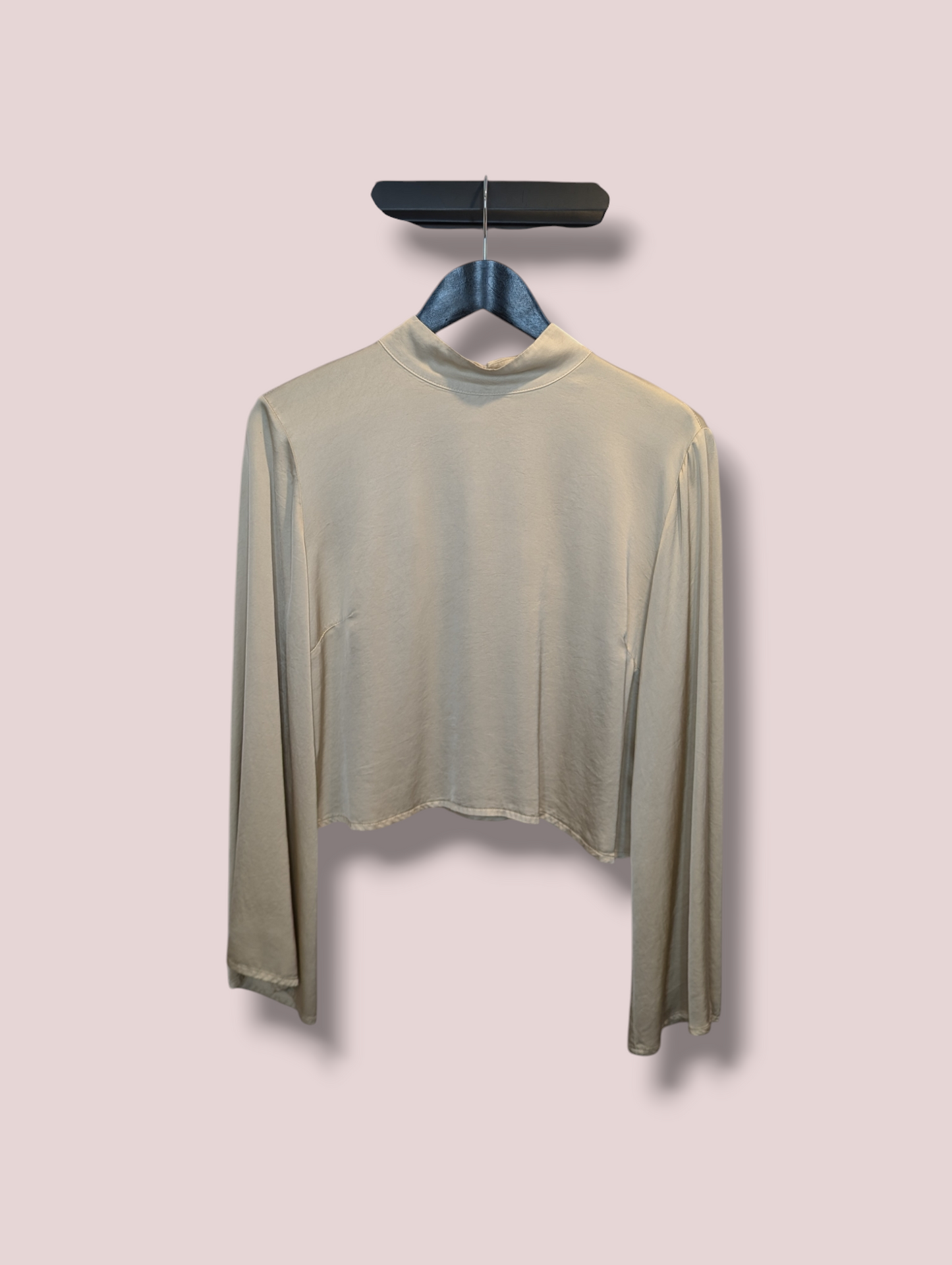 BLUSA VISCOSA EFFETTO RASO