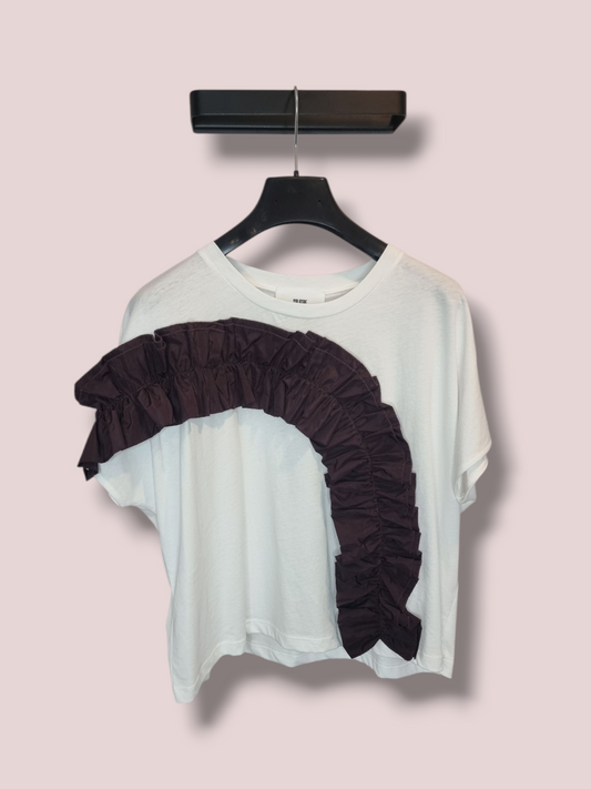 T-SHIRT ROUCHES